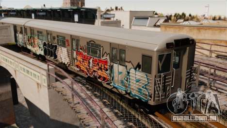 Novo graffiti em v1 o metro para GTA 4