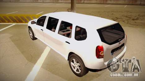 Dacia Duster Limuzina para GTA San Andreas