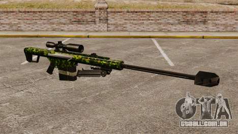 O Barrett M82 sniper rifle v4 para GTA 4