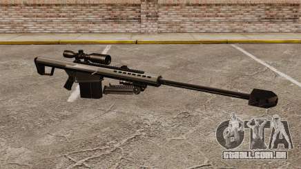 O Barrett M82 sniper rifle v1 para GTA 4