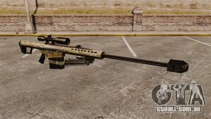 O Barrett M82 sniper rifle v14 para GTA 4