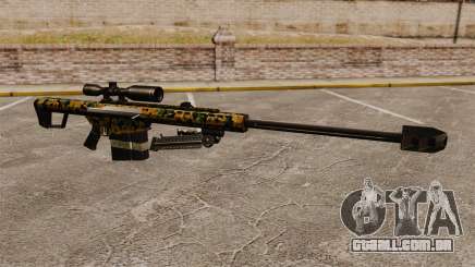 O Barrett M82 sniper rifle v13 para GTA 4