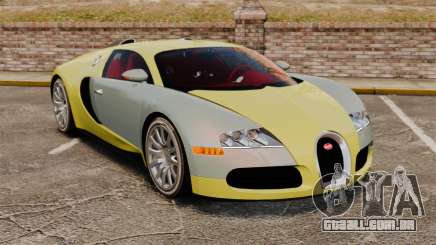 Bugatti Veyron Gold Centenaire 2009 para GTA 4