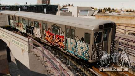 Novo graffiti em v1 o metro para GTA 4