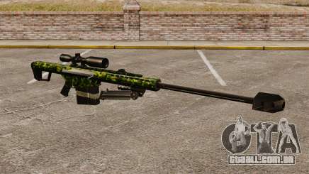 O Barrett M82 sniper rifle v4 para GTA 4