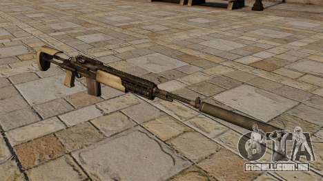 M14 rifle com silenciador para GTA 4