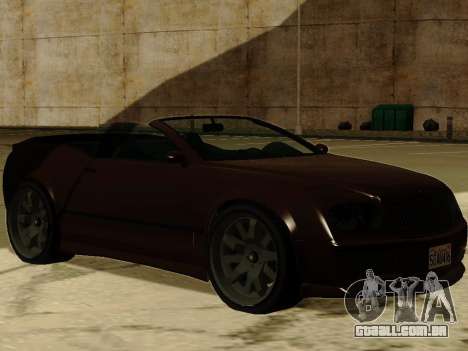 Cognocsenti Cabrio de GTA 5 para GTA San Andreas