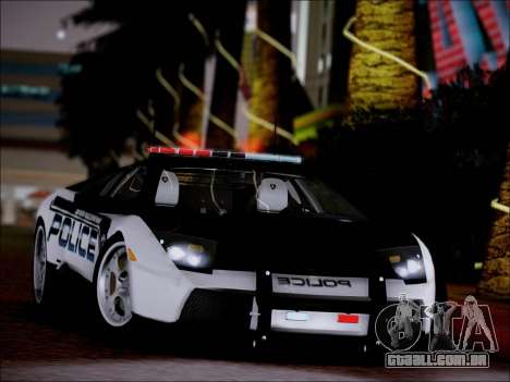 Lamborghini Murciélago polícia 2005 para GTA San Andreas