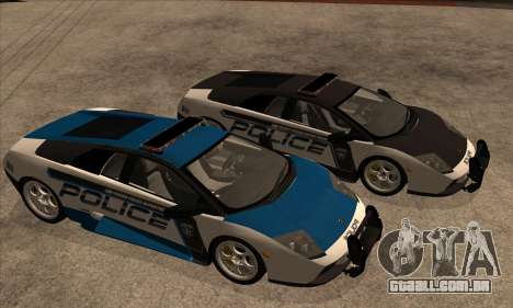 Lamborghini Murciélago polícia 2005 para GTA San Andreas