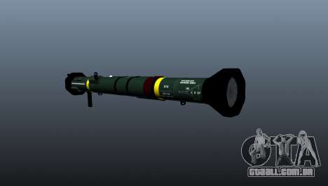 Lançador de granadas anti-tanque AT4 CS HP para GTA 4