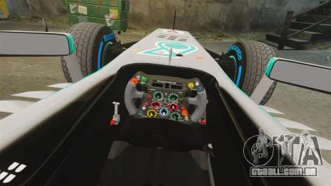 Mercedes AMG F1 W04 v3 para GTA 4