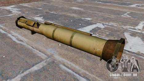 Lançador de granadas anti-tanque AT4 para GTA 4