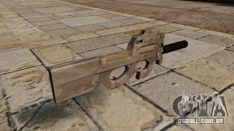 Pistola-metralhadora P90 para GTA 4