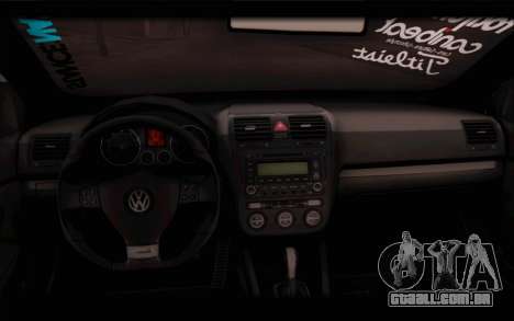Volkswagen Golf MK5 Lowstance para GTA San Andreas