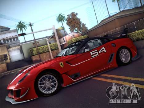 Ferrari 599XX 2012 para GTA San Andreas