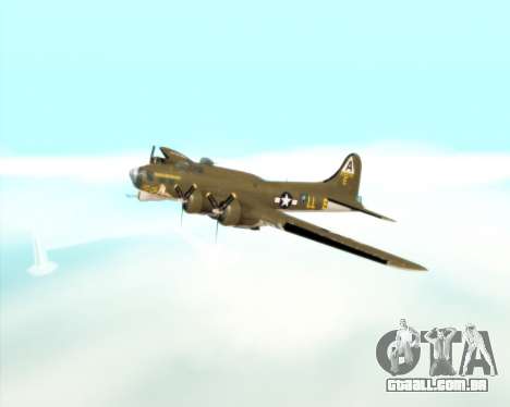 B-17G para GTA San Andreas