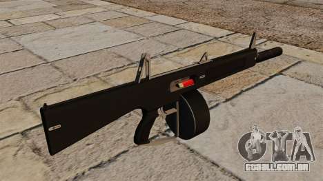 O AA-12 shotgun com silenciador para GTA 4