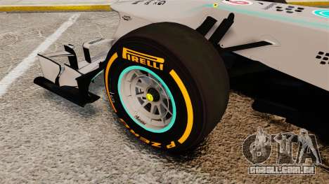 Mercedes AMG F1 W04 v3 para GTA 4