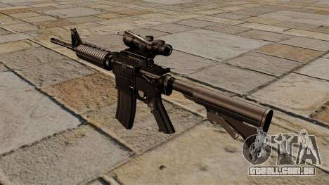 Carabina automática M4A1 ACOG para GTA 4