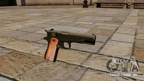 Pistola Colt M1911 Black Edition para GTA 4