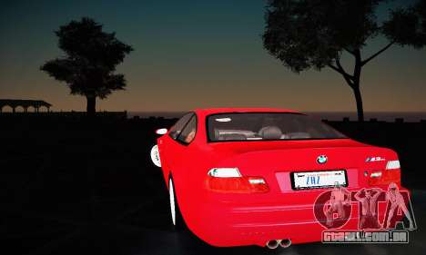 BMW E46 M3 CSL para GTA San Andreas