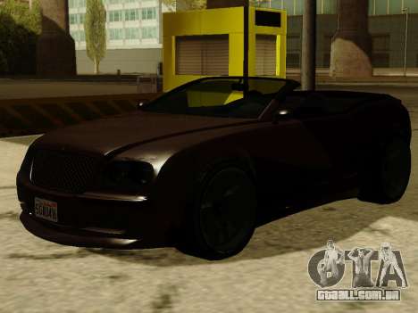 Cognocsenti Cabrio de GTA 5 para GTA San Andreas