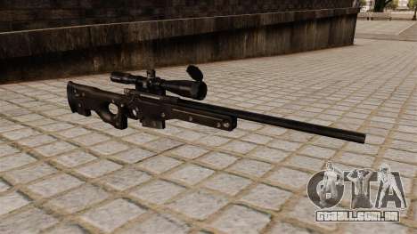 Rifle de sniper AI Arctic Warfare Magnum para GTA 4