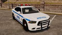 Dodge Charger 2012 NYPD [ELS] para GTA 4