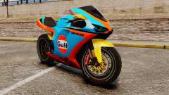 Ducati 848 Gulf para GTA 4