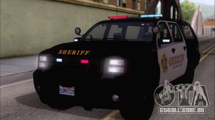 Um jipe da polícia de GTA V para GTA San Andreas