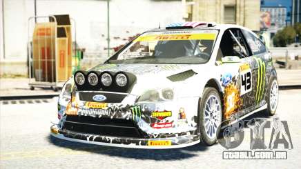 Ford Focus RS Monster World Rally Team WRC para GTA 4