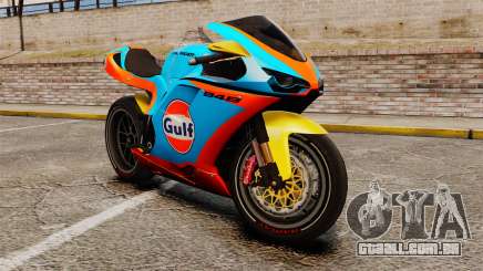 Ducati 848 Gulf para GTA 4