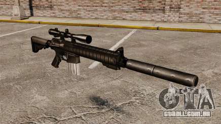 O rifle sniper SR-25 para GTA 4