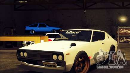 Nissan Skyline KPGC110 Fatlace para GTA San Andreas