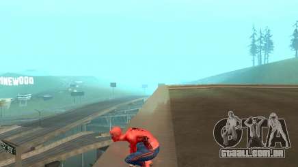 Agachar-se como o homem-aranha para GTA San Andreas