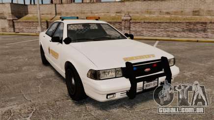 GTA V Police Vapid Cruiser Sheriff para GTA 4