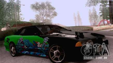 O trabalho de pintura para a elegia para GTA San Andreas