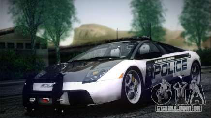 Lamborghini Murciélago polícia 2005 para GTA San Andreas