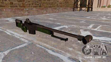 Rifle de sniper AW50F para GTA 4