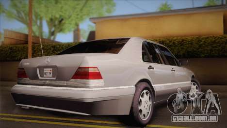 Mercedes-Benz S600 V12 Custom para GTA San Andreas