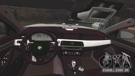 BMW M5 Marked Police [ELS] para GTA 4