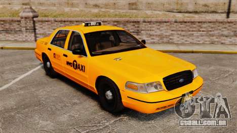 Ford Crown Victoria 1999 NYC Taxi para GTA 4