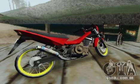 Suzuki Satria FU 150cc 2011 Semi Drag para GTA San Andreas