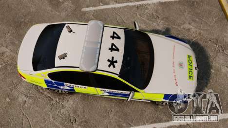 BMW 330i Hampshire Police [ELS] para GTA 4