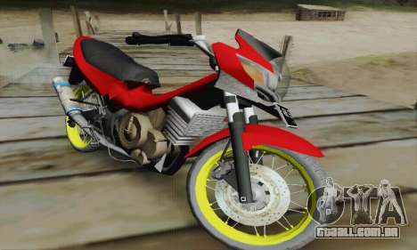 Suzuki Satria FU 150cc 2011 Semi Drag para GTA San Andreas