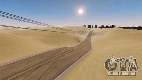 Localização do deserto Highway para GTA 4