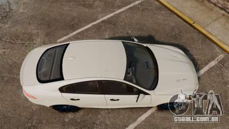 Jaguar XFR 2010 Police Unmarked [ELS] para GTA 4