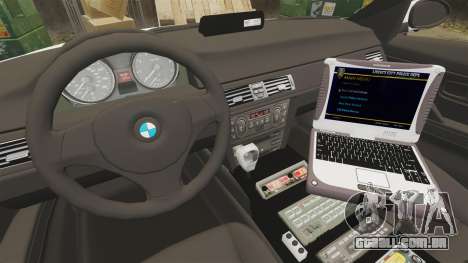 BMW 330i Hampshire Police [ELS] para GTA 4