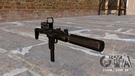 Pistola-metralhadora UZI Tactical para GTA 4