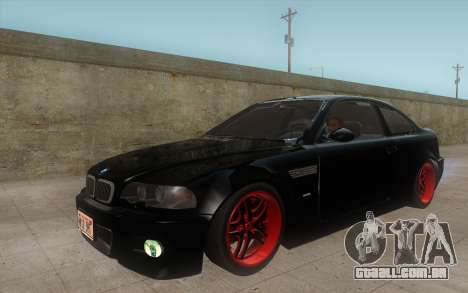 BMW M3 e46 Duocolor Edit para GTA San Andreas